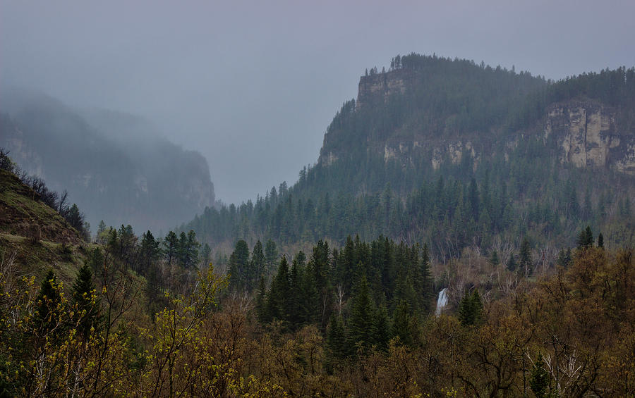 Spearfish Falls in Spearfish Canyon Photograph by BC Studio