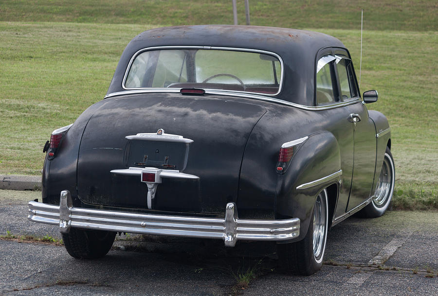 1948 Special Deluxe Plymouth rear view Photograph by Suzanne Gaff