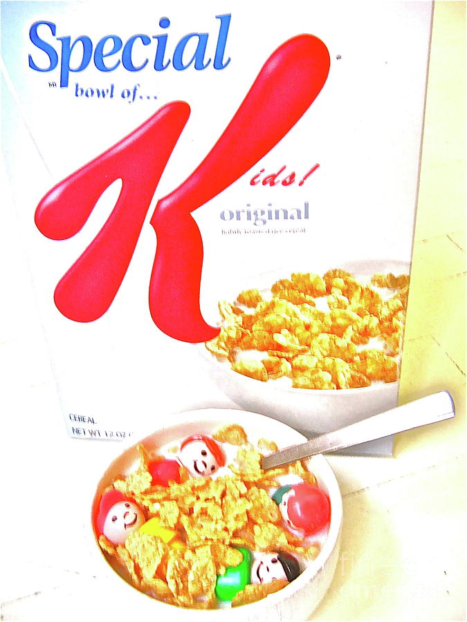 Cereal Photograph - Special Kids by Ricky Sencion