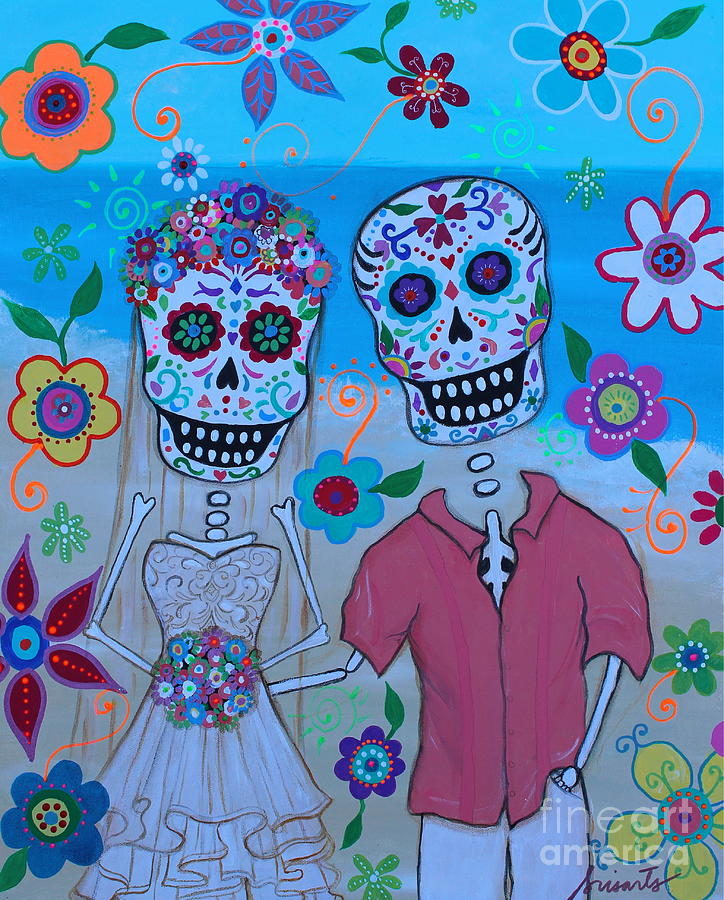 Special Mexican Wedding Painting by Pristine Cartera Turkus