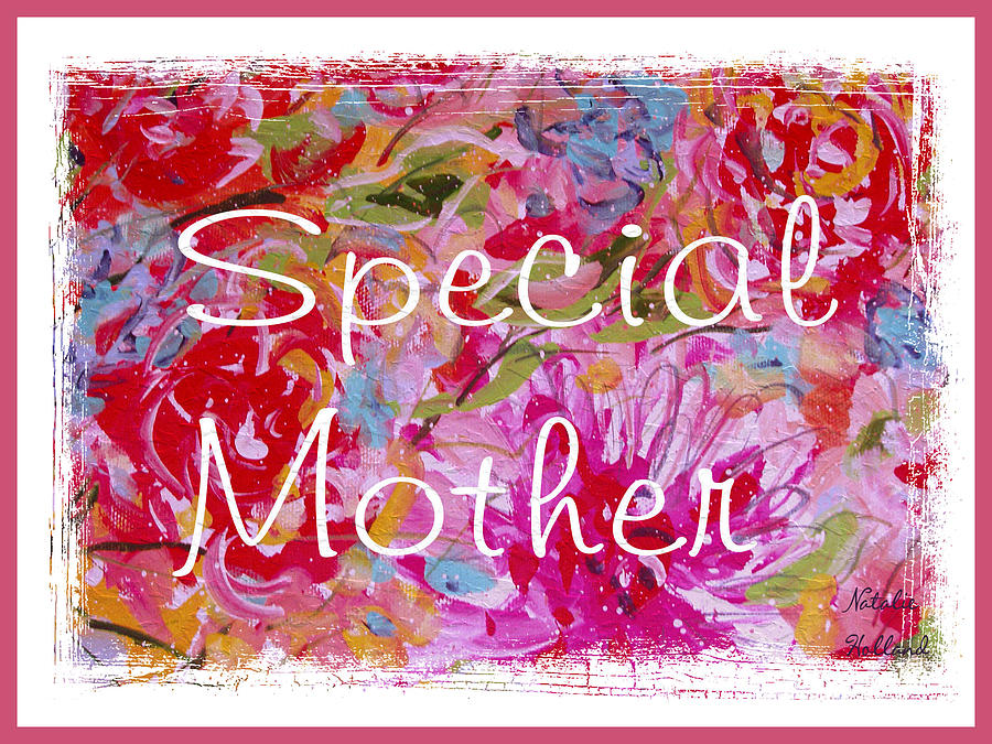 Special Mother Lace Mixed Media by Natalie Holland