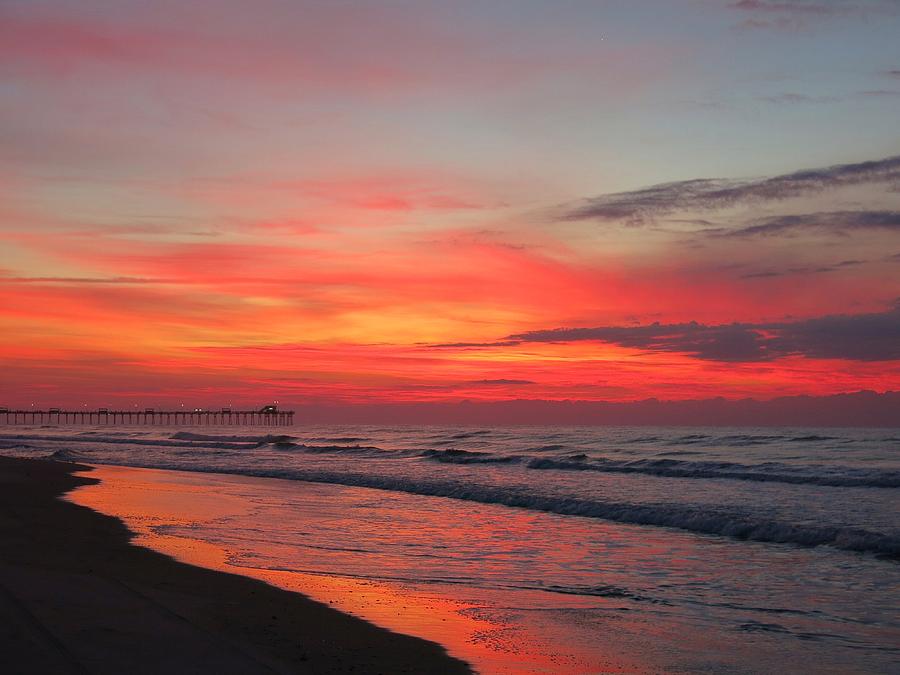 Spectacular Beach Sunrise Photograph by Betty Buller Whitehead