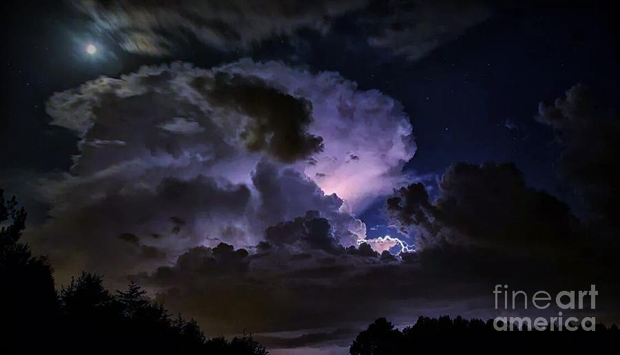 Spectacular Sky Show Photograph by Angela J Wright