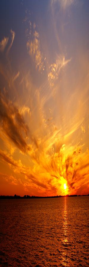 Spectacular Sunset Photograph by Florene Welebny