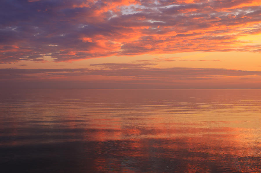 Lake Michigan Photograph - Spectacular Sunset by Rachel Cohen