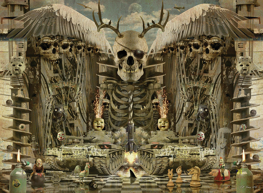 Specter of Doom Digital Art by Bill Jonas