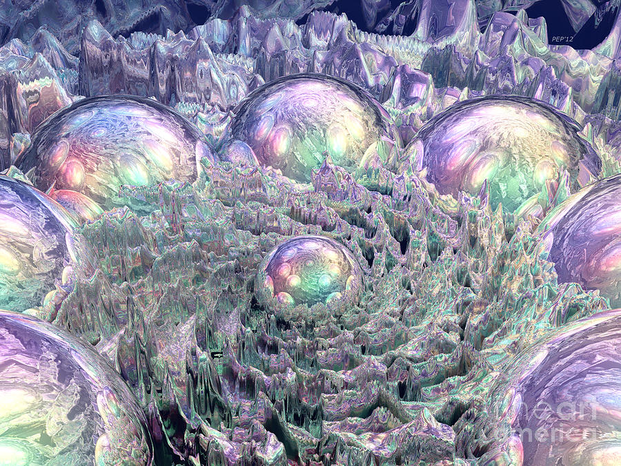 Spectral Universe Digital Art by Phil Perkins