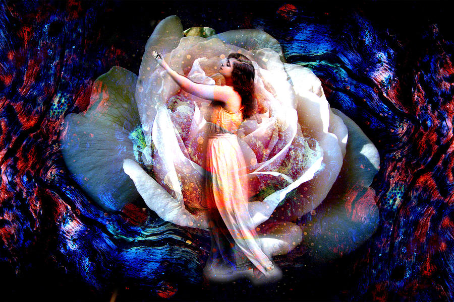 Spectre de la Rose 1 Digital Art by Lisa Yount