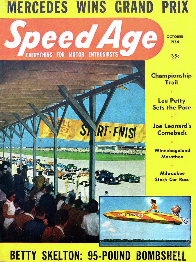 Speed Age mag Oct 1954 Photograph by David Lee Thompson