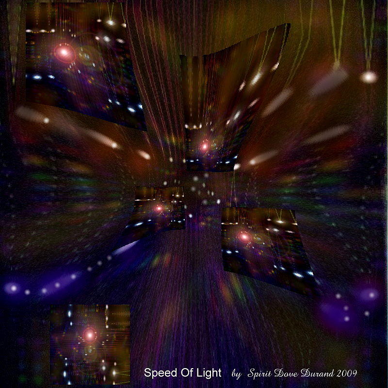 Speed Of Light Digital Art by Spirit Dove Durand