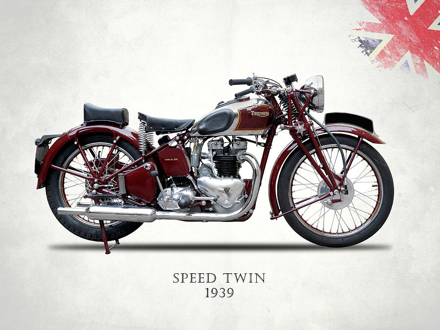 Triumph Speed Twin Photograph - Speed Twin 1939 by Mark Rogan