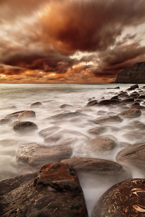 Speeding clouds Photograph by Jorge Maia