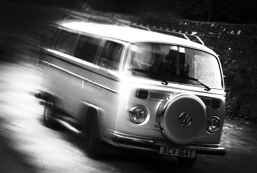 Speeding in the VW Photograph by Michael Hope