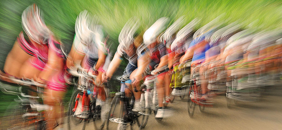 Cycling Photograph - Speedwaves by Lou Urlings