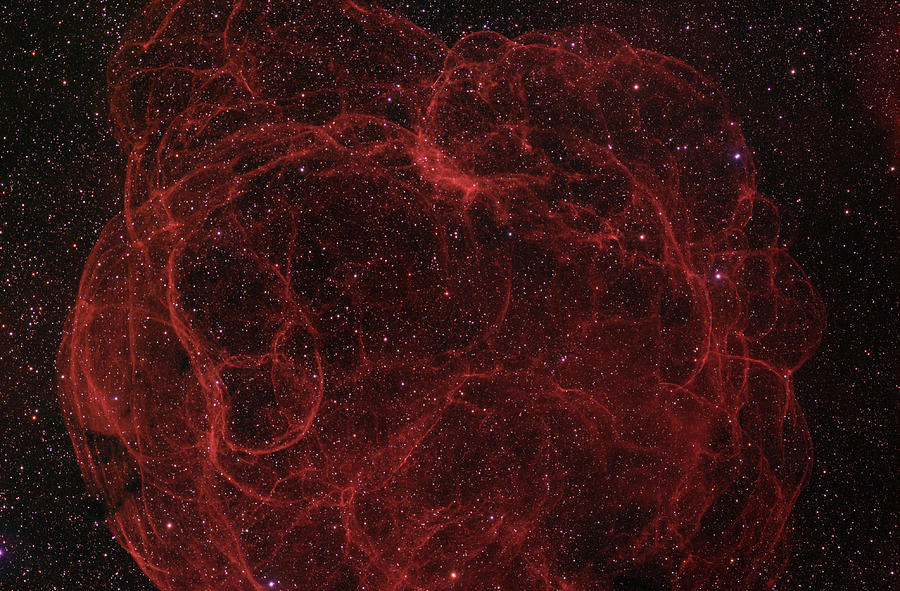 Astronomy Photograph - Speghetti Nebula by Brian Peterson Astronomy Photograph - Speghetti Nebula by Brian Peterson