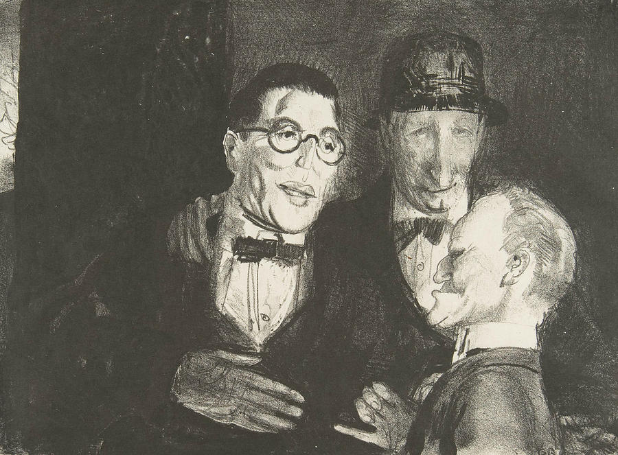 Speicher, Kroll, and Bellows Relief by George Bellows