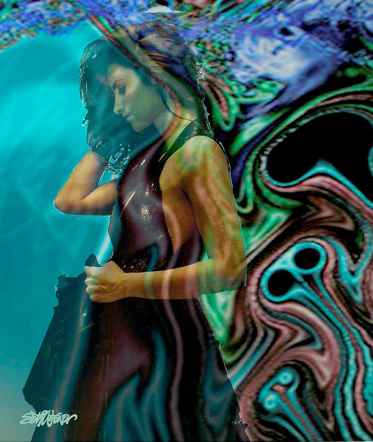 Beautiful Women Digital Art - Spell of a Woman by Seth Weaver Beautiful Women Digital Art - Spell of a Woman by Seth Weaver