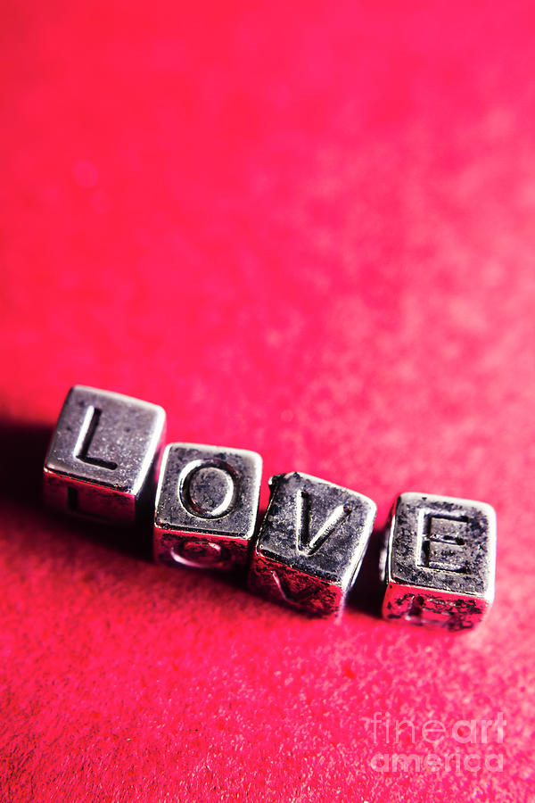 Spelling out love Photograph by Jorgo Photography