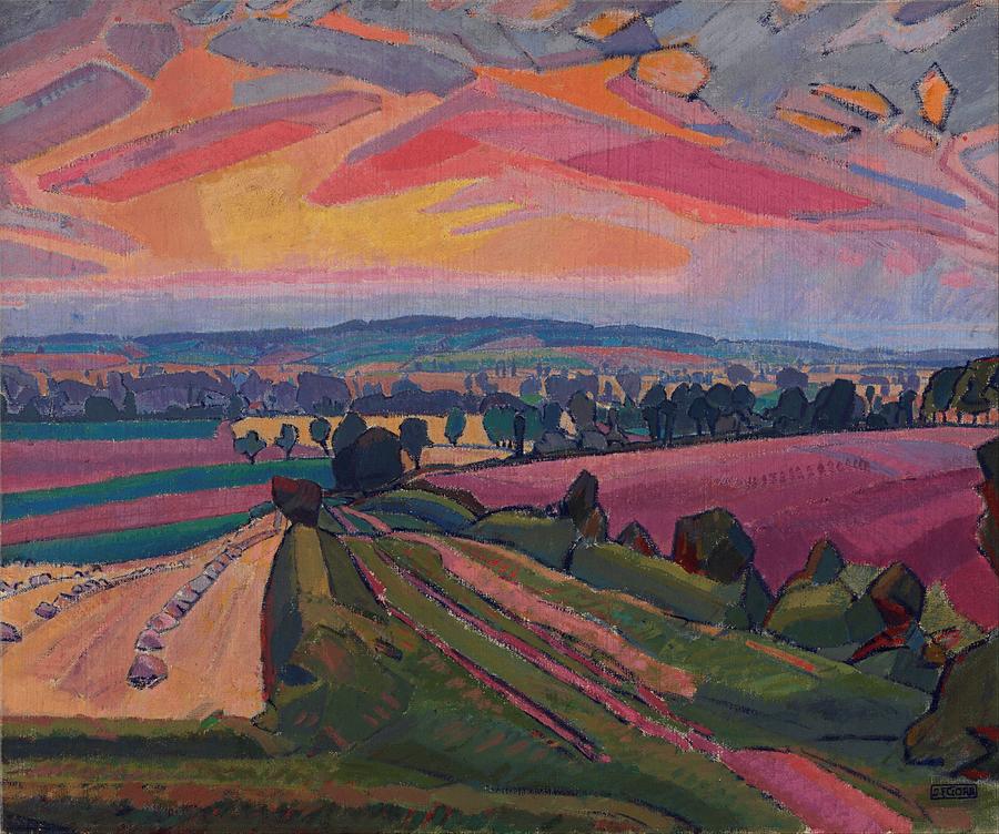 Spencer Gore - The Icknield Way Painting by Celestial Images