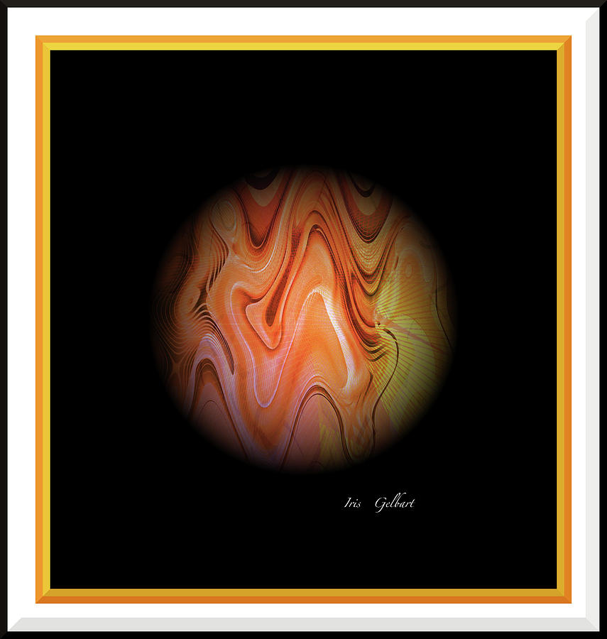 Sphere #4 Digital Art by Iris Gelbart