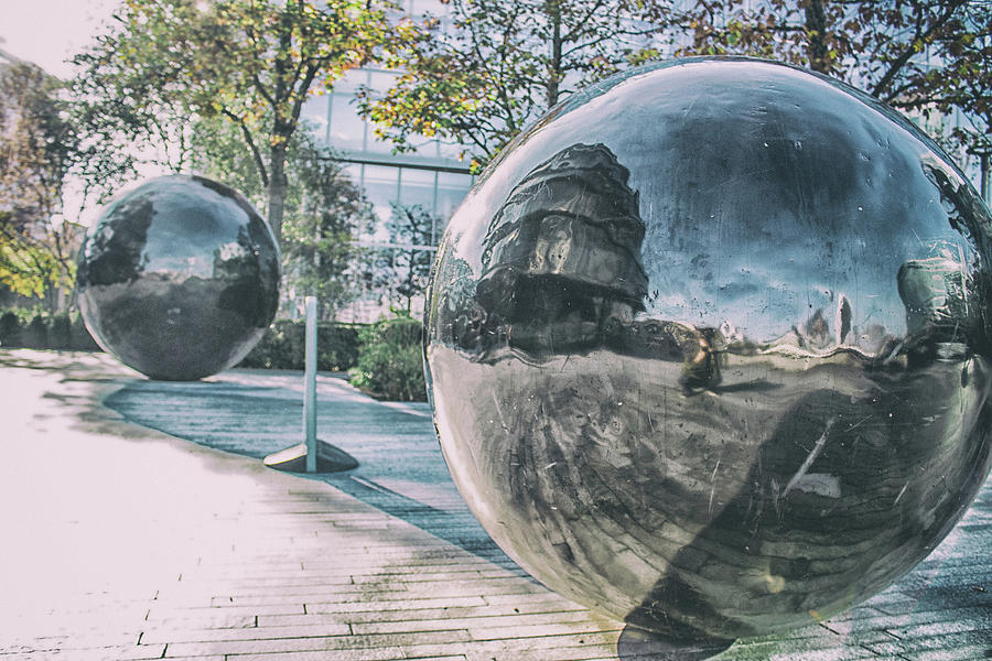 Sphere Reflections Photograph by Martin Newman - Pixels