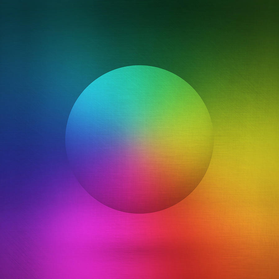 Abstract Digital Art - Sphere Spectrum 1 by Edouard Coleman