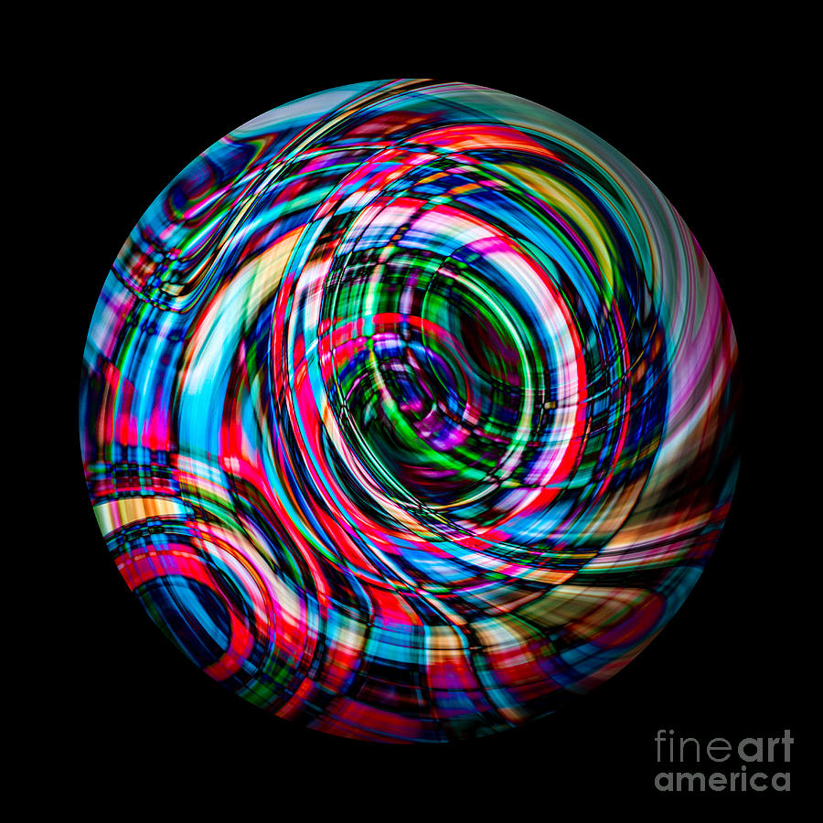 Spherical Abstract Photograph by Michael Arend