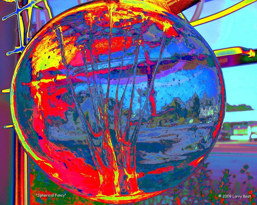 Spherical Fancy Digital Art by Larry Beat