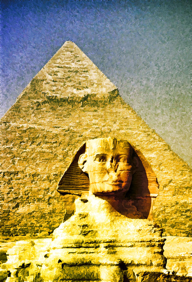 Sphinx Photograph by Dennis Cox