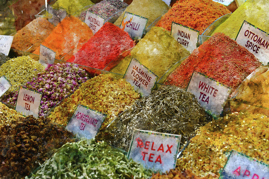 Spice Market in Istanbul Photograph by Brandon Bourdages