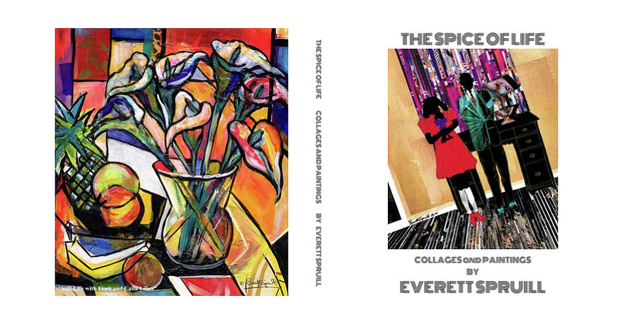 Spice of Life Coffee Table Book Cover Mixed Media by Everett Spruill