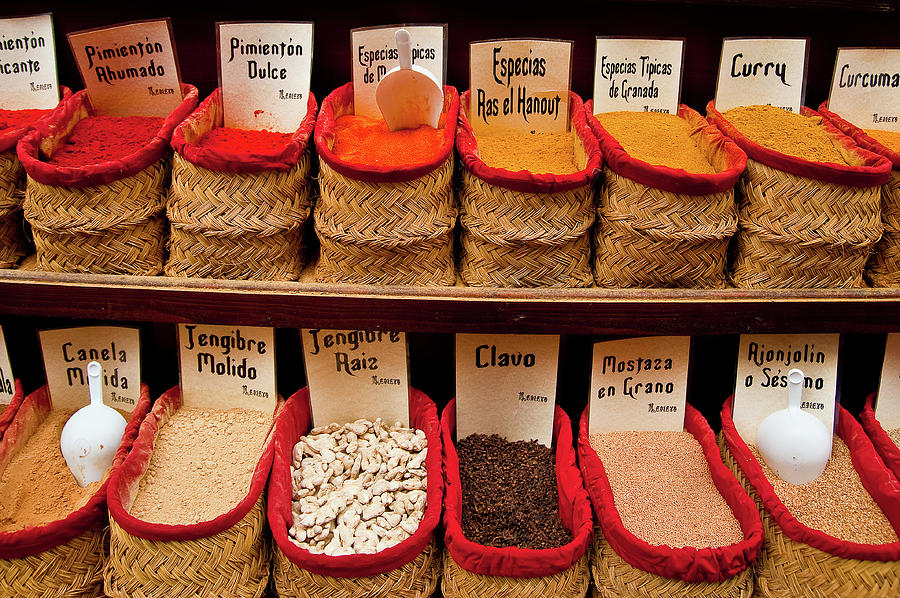 Spices  Photograph by Harry Spitz
