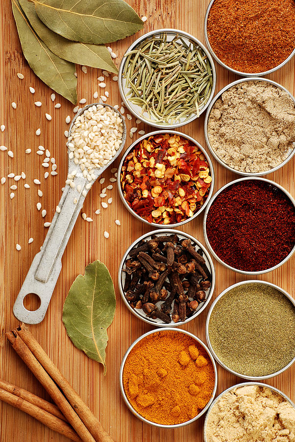 Still Life Photograph - Spices by HD Connelly