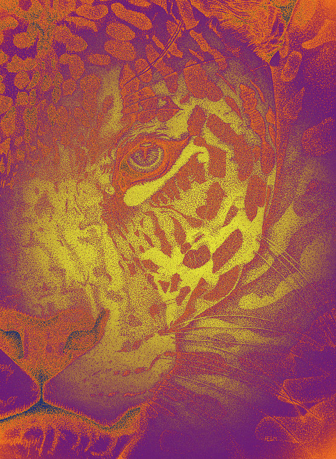Spicy Jaguar Digital Art by Mayhem Mediums