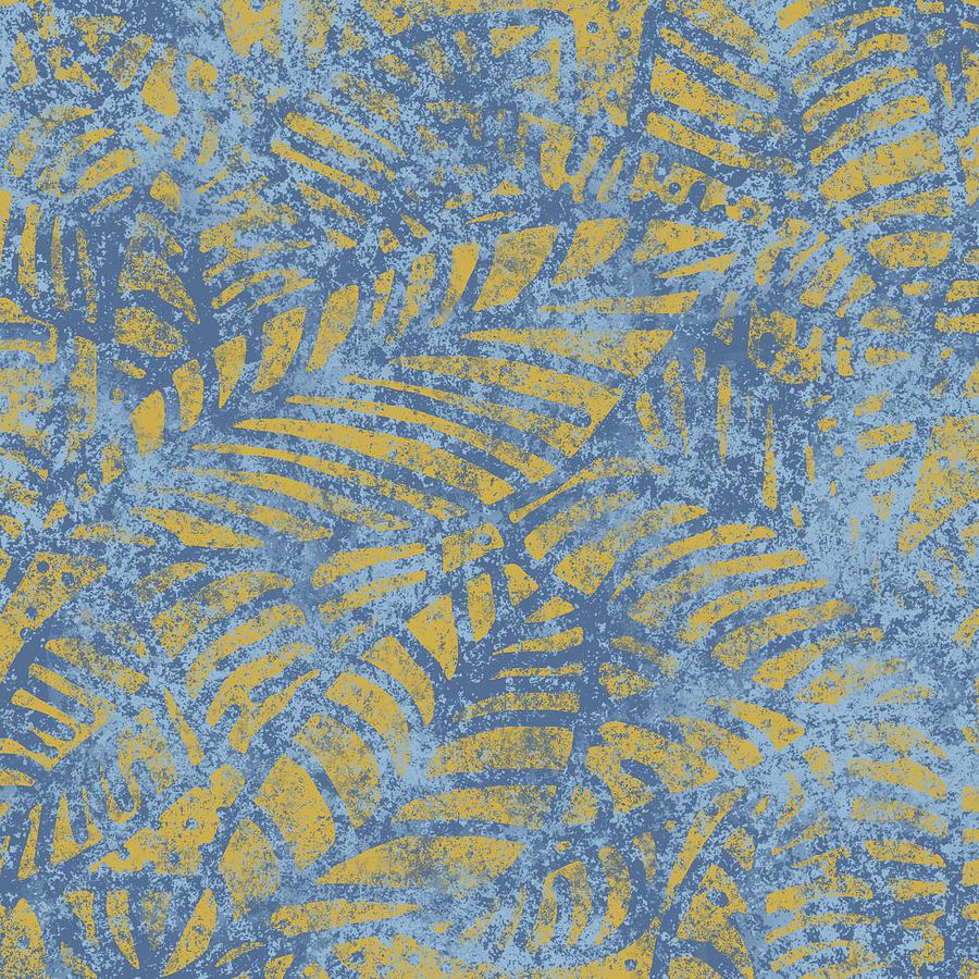 Spicy Mustard Fossil Leaves by Karen Dyson Spicy Mustard Fossil Leaves by Karen Dyson