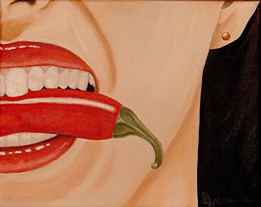 Spicy Tango Painting by Al  Molina