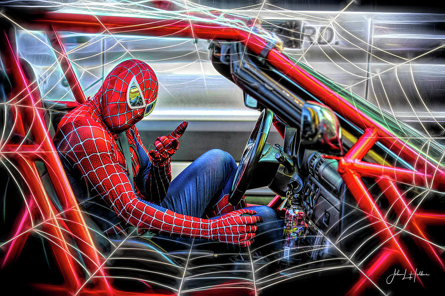 Spider Guy Photograph by John Haldane