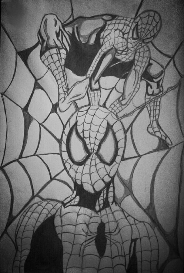 SpiderMan Drawing by Ryan Williams Fine Art America