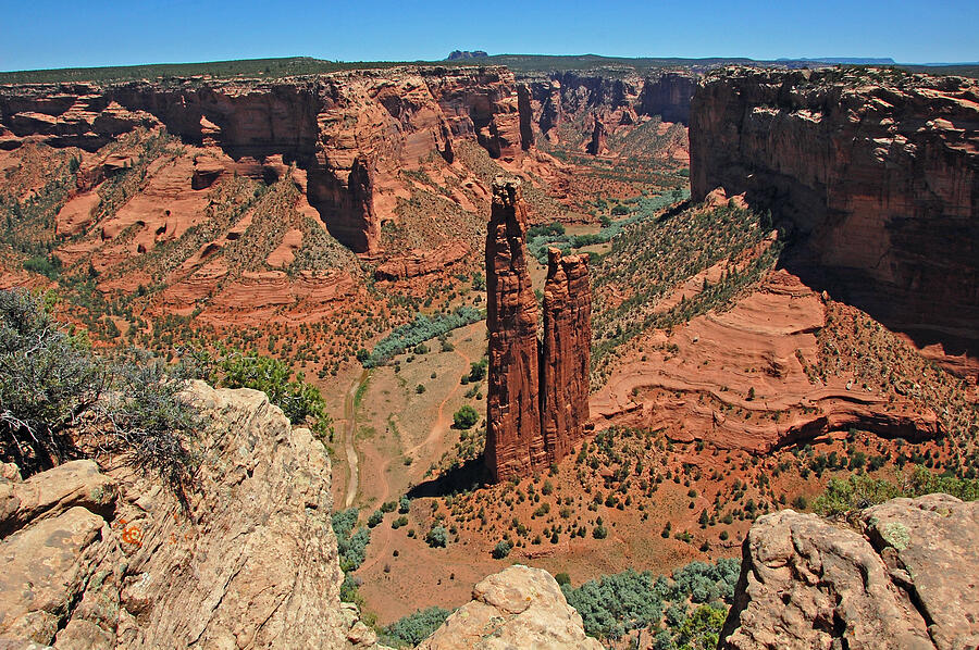 Spider Rock - Canyon de Chelly National Monument, Arizona Photograph by Ben Prepelka
