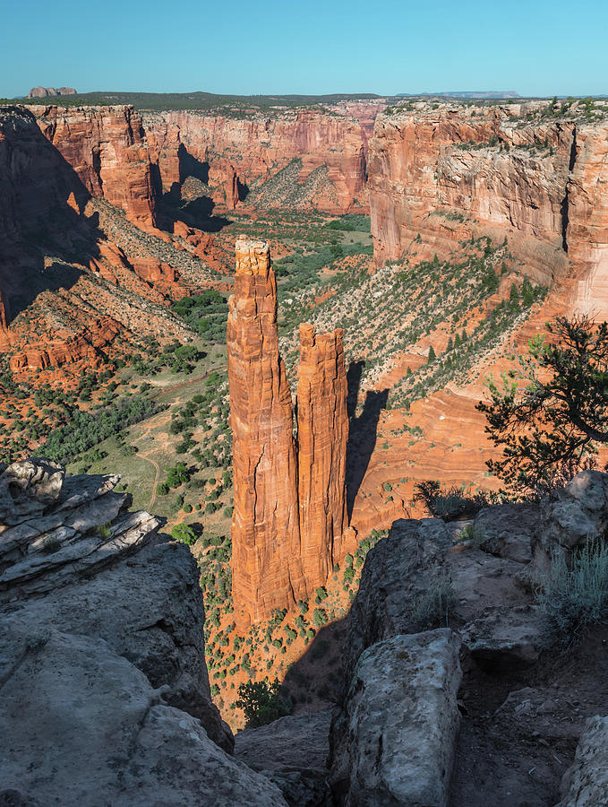 Desert Photograph - Spider Rock by Joseph Smith