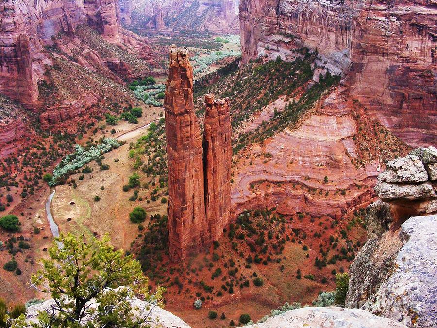 Spider Rock Photograph by Marilyn Smith