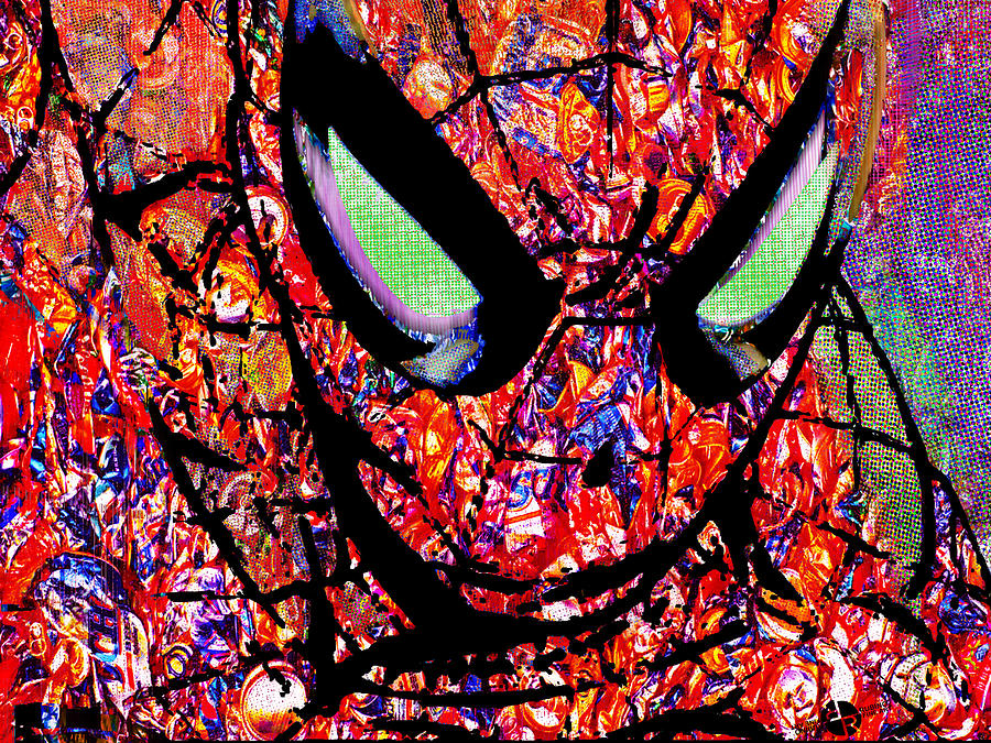 Spider-man Movie Mixed Media - Spider by Tony Rubino