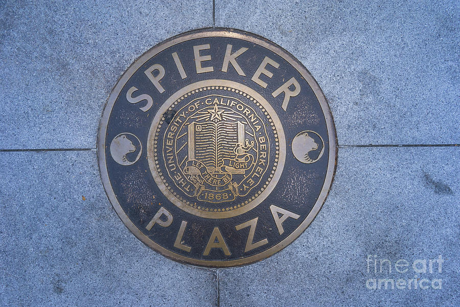 Spieker Plaza Monument at University of California Berkeley DSC6305 Photograph by San Francisco