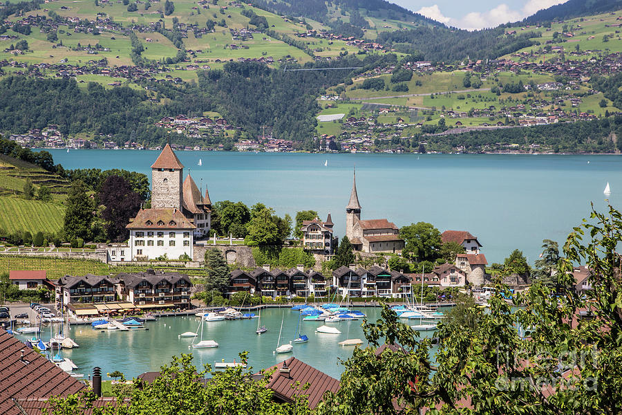 Spiez castle Photograph by Didier Marti - Fine Art America