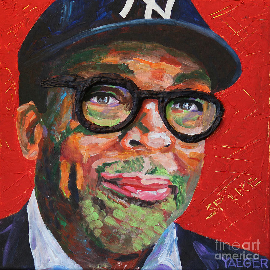 Do The Right Thing Painting - Spike Lee Portrait by Robert Yaeger