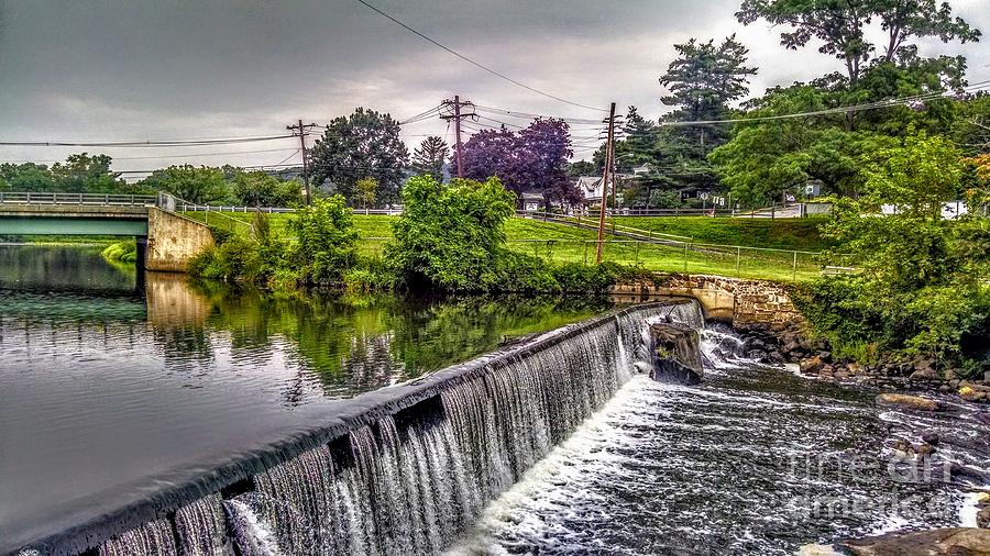 Spillway at Grace Lord Park, Boonton NJ Photograph by Christopher Lotito