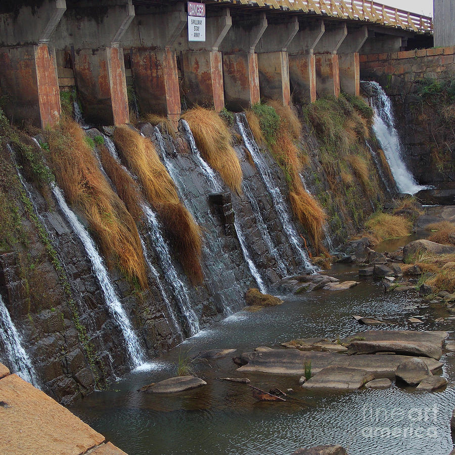 Spillway Photograph by Skip Willits