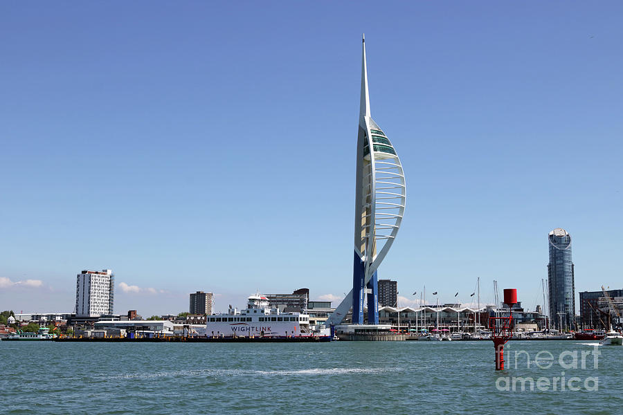 Spinnaker Tower Portsmouth England Photograph by Julia Gavin