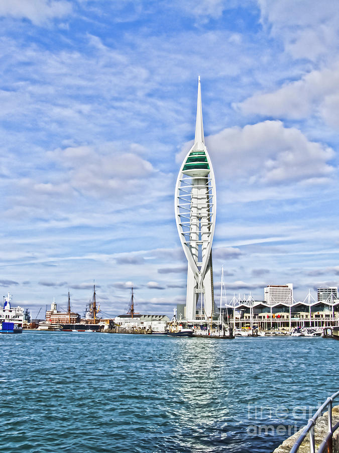 Spinnaker Tower Portsmouth Photograph by Terri Waters