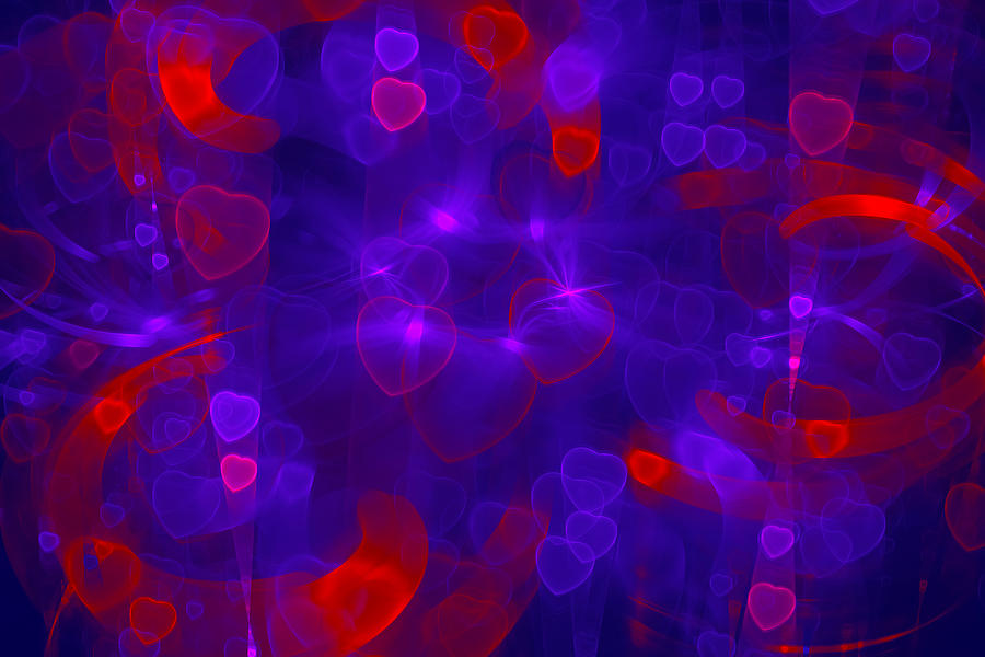 Fairy Digital Art - Swirl of Love by Anna Bliokh